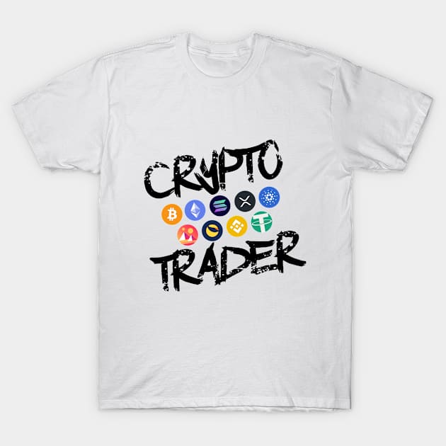 Crypto Trader T-Shirt by DesignBoomArt